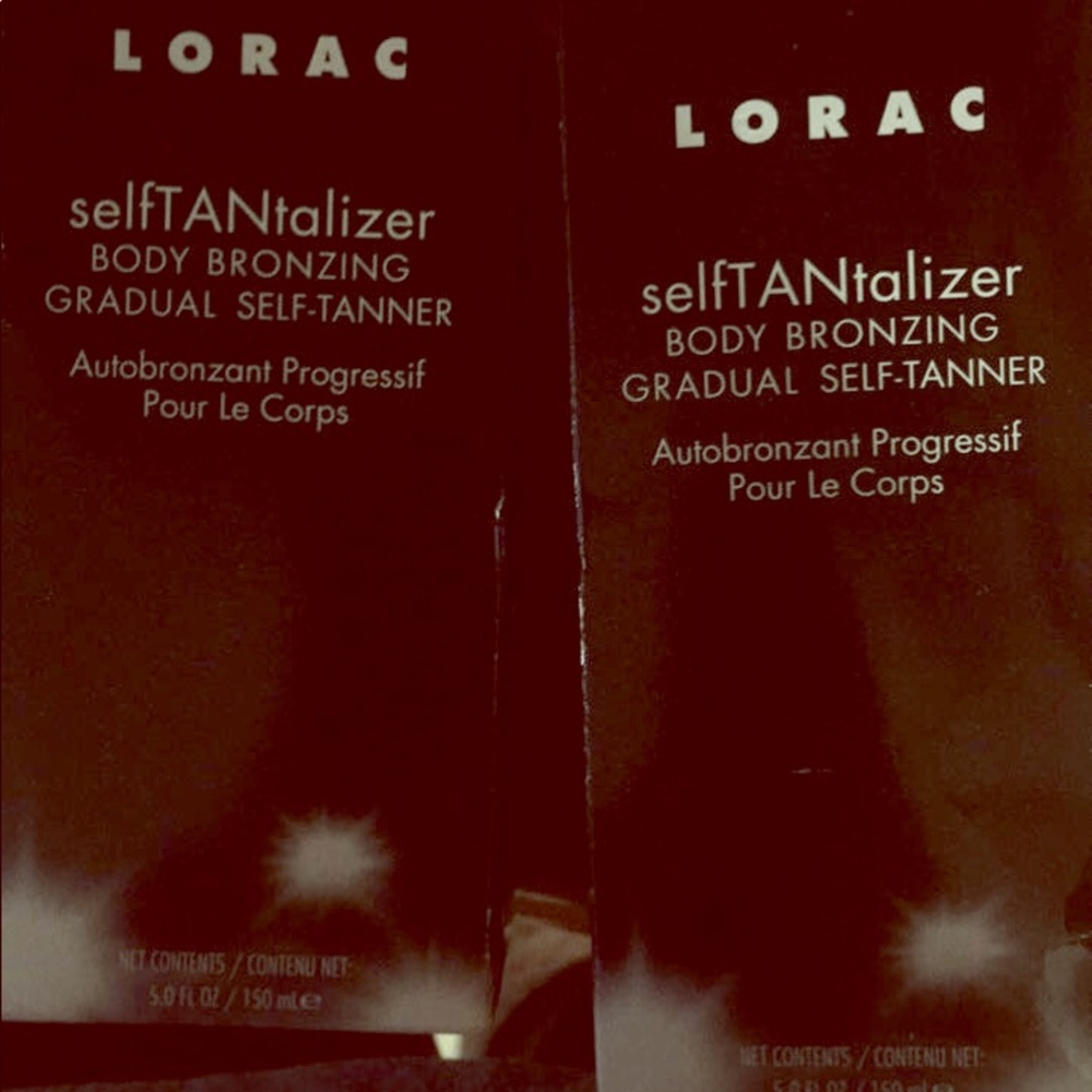 Two brand new Lorac self tanners